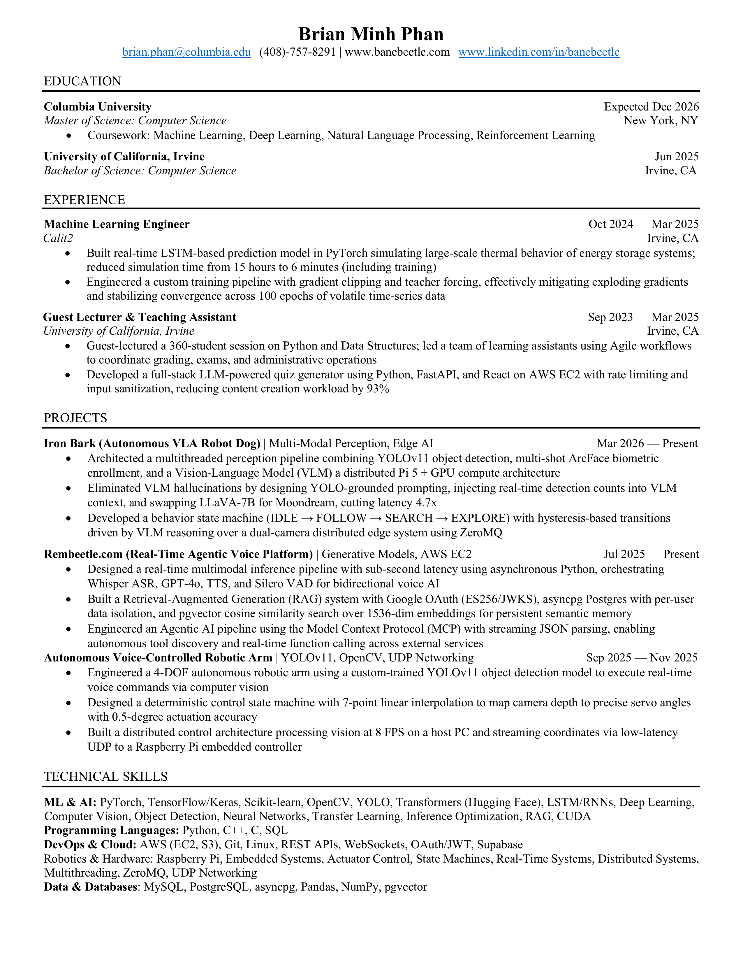 My Resume